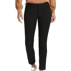 🌺 2/$20 Banana Republic black Sloan skinny mid rise pants size 4 petite